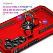 Samsung Galaxy A16 5G Shockproof Red TPU + PC Case with Holder - 5
