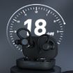 T&G T40 TWS IPX6 Waterproof Wireless Earphones with Charging Box White - 4
