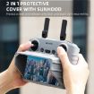 DJI RC 2 Remote Control Silicone Case with Hood - Shockproof, Black - 3