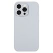 iPhone 15 Pro Max Grey Blue Liquid Silicone Phone Case - 1