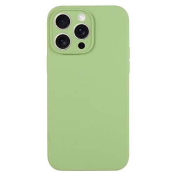 iPhone 15 Pro Mint Green Liquid Silicone Phone Case - 1
