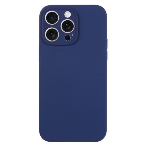 iPhone 15 Pro Royal Blue Liquid Silicone Phone Case - 1