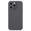 iPhone 15 Pro Charcoal Black Liquid Silicone Phone Case - 1