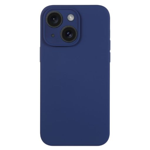 iPhone 15 Plus Royal Blue Liquid Silicone Phone Case - 1