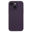 iPhone 15 Berry Purple Liquid Silicone Phone Case - 1
