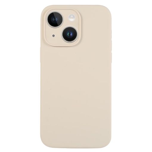 iPhone 14 Plus Antique White Liquid Silicone Phone Case - 1