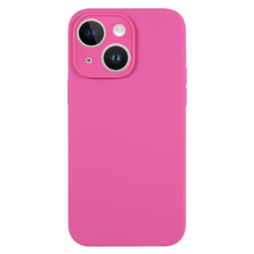 iPhone 14 Plus Pitaya Silicone Case - Pure Color, Fine Pore Design - 1