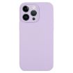 iPhone 14 Pro Lilac Purple Liquid Silicone Phone Case - 1