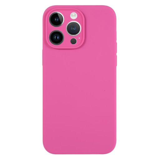iPhone 14 Pro Pitaya Silicone Case - Pure Color, Fine Pore Design - 1