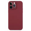 iPhone 14 Pro Plum Liquid Silicone Phone Case - Pure Color Fine Pore - 1