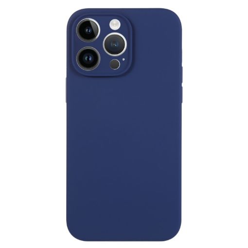 iPhone 14 Pro Royal Blue Liquid Silicone Phone Case - 1