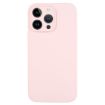 iPhone 13 Pro Grey Pink Liquid Silicone Phone Case - Pure Color - 1