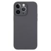 iPhone 13 Pro Charcoal Black Liquid Silicone Phone Case - 1