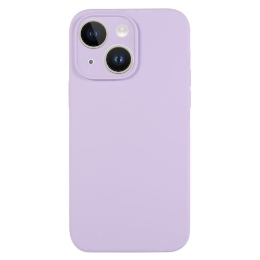 iPhone 13 Lilac Purple Liquid Silicone Phone Case - Pure Color - 1