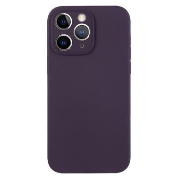 iPhone 11 Pro Max Berry Purple Liquid Silicone Phone Case - 1