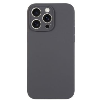 iPhone 16 Pro Max Charcoal Black Liquid Silicone Phone Case - 1