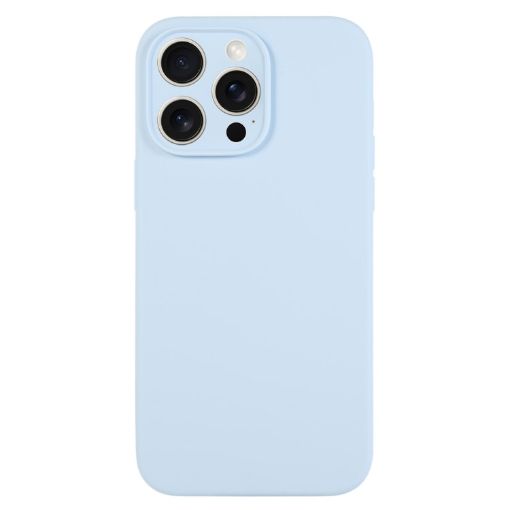 iPhone 16 Pro Sky Blue Liquid Silicone Phone Case - 1