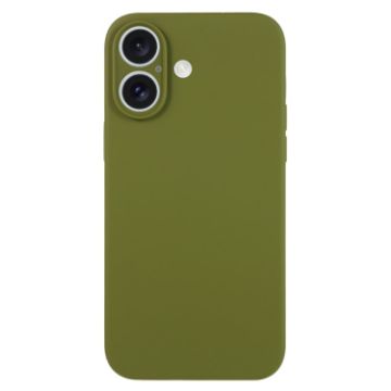 iPhone 16 Plus Pine Forest Green Liquid Silicone Phone Case - 1
