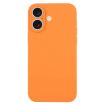 iPhone 16 Plus Orange Liquid Silicone Phone Case - Pure Color - 1