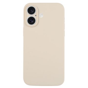 iPhone 16 Antique White Liquid Silicone Phone Case - 1