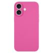 iPhone 16 Pitaya Liquid Silicone Phone Case - Pure Color Fine Pore - 1
