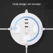 Multi-functional Desktop Socket with USB & Cable - 1.8m Length - 4