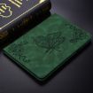 Redmi Pad 2/SE 11 2025 Green Butterfly Flower Embossed Leather Case - 2