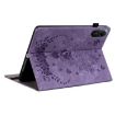 Redmi Pad 2/SE 11 2025 Purple Butterfly Rose Leather Tablet Case - 6