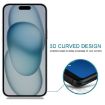 iPhone 15 Pro/15 Anti-spy Tempered Glass Film 25pcs High Transparency - 4