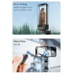 Q18 Black Desktop Gimbal Stabilizer with Fill Light & Selfie Stick - 5