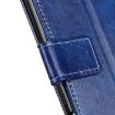 For Honor 400 Pro Global Retro Flip Leather Phone Case - Blue - 6