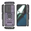 OnePlus 11 5G Purple Shockproof Case with Holder - Camshield TPU + PC - 2