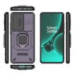 OnePlus Nord CE3 5G Purple Shockproof Case with Holder - Camshield TPU+PC - 2