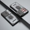 OnePlus ACE 3 5G Shockproof Phone Case with Holder - Grey Camshield TPU+PC - 2
