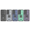 OnePlus ACE 3V Green Shockproof Phone Case with Holder - Camshield TPU + PC - 6