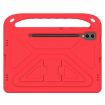 Samsung Galaxy Tab S9+ Red EVA Shockproof Case with Handle Holder - 2