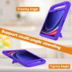 Samsung Galaxy Tab S9+ EVA Shockproof Case with Holder - Purple - 3