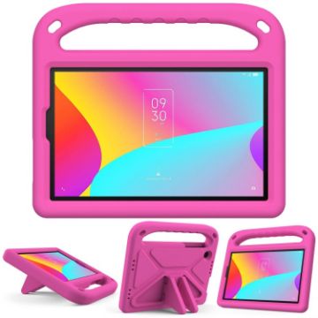 TCL Tab 8 LE EVA Shockproof Tablet Case with Holder - Rose Red - 1