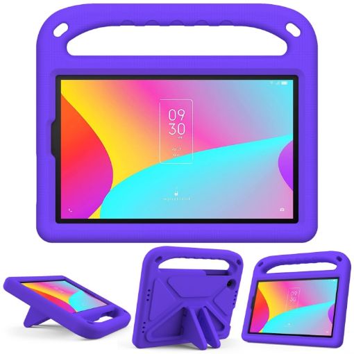 TCL Tab 8 LE EVA Shockproof Tablet Case with Holder - Purple - 1