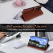 Vivo S30 AZNS Rose Gold Flip Leather Phone Case - Calf Texture Skin Feel - 6
