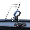 USAMS US-ZJ076 Magnetic Car Phone Holder - Black, Center Console Mount - 2