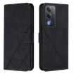 OPPO A5/A3 Pro 5G Global Crossbody 3D Embossed Flip Leather Case Black - 2