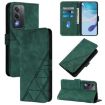 OPPO A5/A3 Pro 5G Global Dark Green 3D Embossed Leather Phone Case - 1