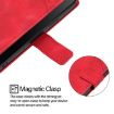 OPPO A5/A3 Pro 5G Global Red Embossed Leather Phone Case Skin-feel - 5