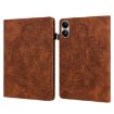 Xiaomi Redmi Pad Pro 12.1 Leather Case - Peacock Embossed Brown - 1