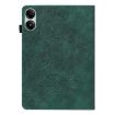 Xiaomi Redmi Pad Pro 12.1 Green Peacock Embossed Leather Tablet Case - 3