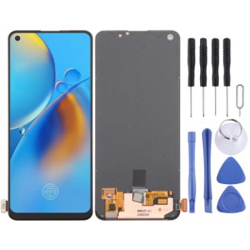 OPPO F19 4G Original AMOLED LCD Screen with Digitizer Assembly - 1
