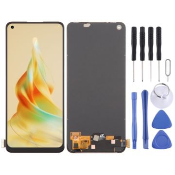OPPO Reno8 T 4G Original AMOLED LCD Screen with Digitizer Assembly - 1