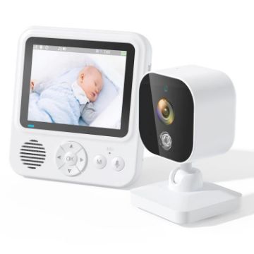 ABM900 2.8" Wireless Video Baby Monitor with Night Vision (EU Plug) - 1