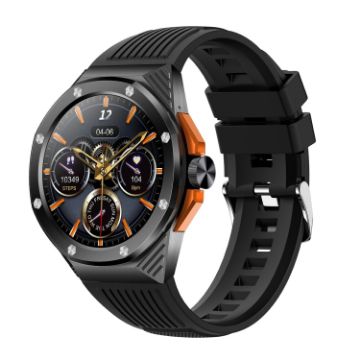 HT8 1.46" Round Screen Smart Watch, Health Monitoring, 100+ Sports, Alipay - 1